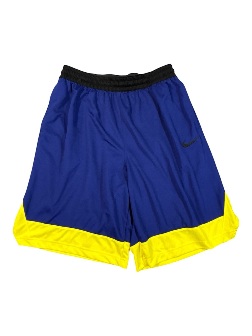 Nike Men’s Dri-FIT Icon Basketball Shorts AJ3914 455 Blue Yellow Men’s Size XL
